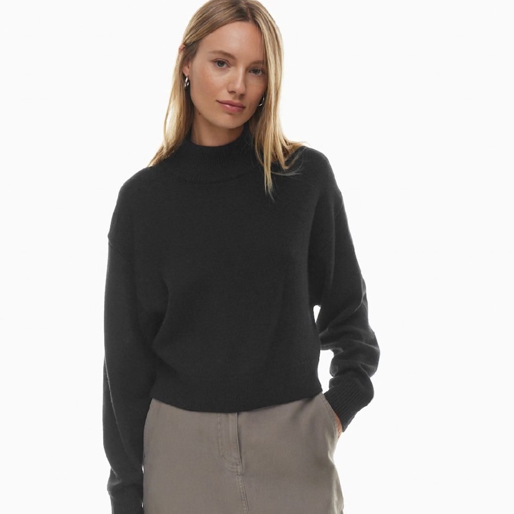 ARITZIA Wilfred Free Harper Sweater (Black)